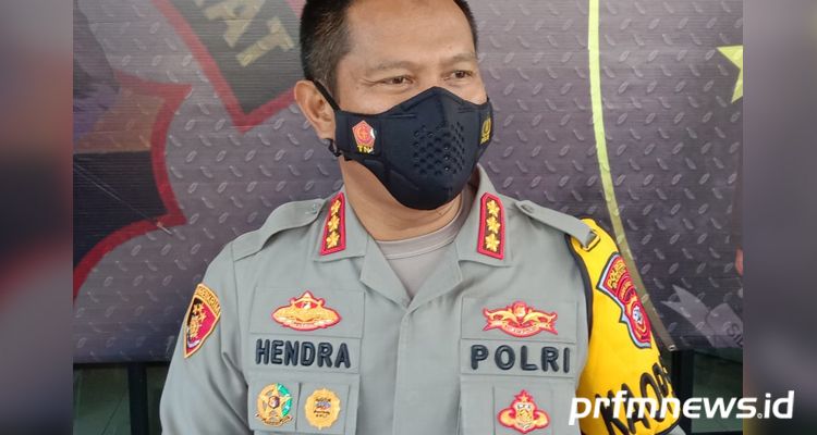  Kapolresta Bandung Kombes Pol Hendra Kurniawan saat ditemui di Mapolresta Bandung, Senin 25 Januari 2021.