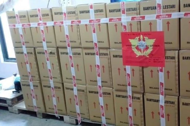 Diamankan, Ratusan Ribuan Batang Rokok Tanpa Cukai ...