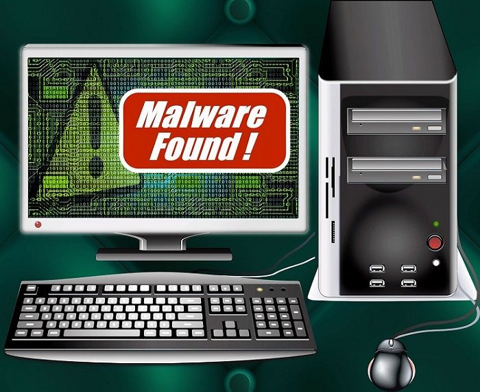 Ilustrasi Malware virus trojan.