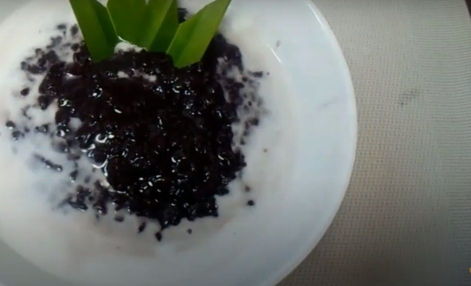 Cara masak bubur pulut hitam