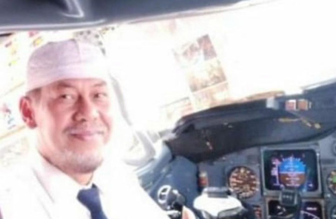 Almarhum Captain Afwan, pilot Sriwijaya Air