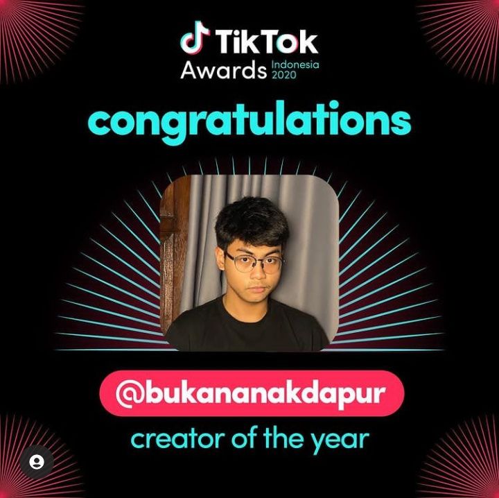 Pemenang kategori Creator of the Year