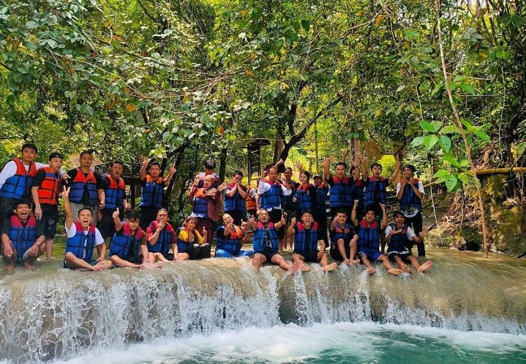 Obyek wisata alam Citumang body rafting