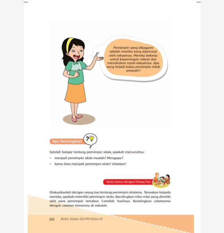 Kunci Jawaban Tema 7 Kelas 6 Halaman 58 59 60 Buku Tematik Subtema 2 Pb 1 Contoh Pidato Tentang Persatuan Metro Lampung News