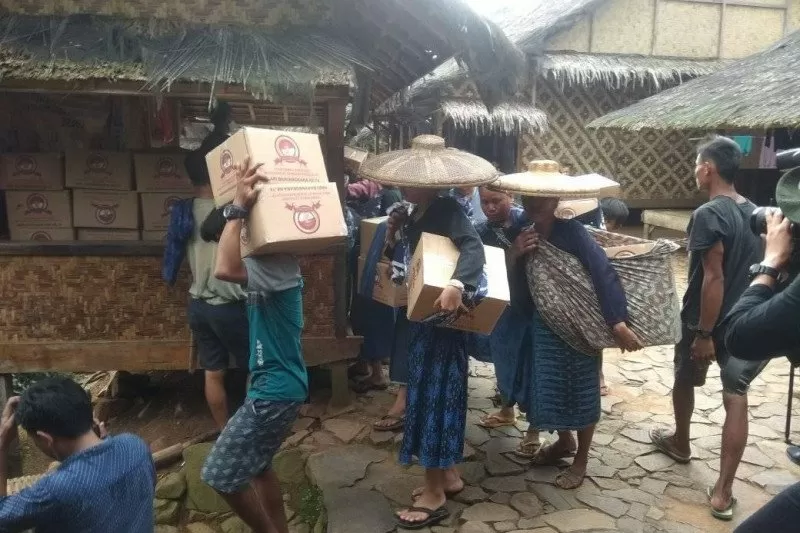 Doa Bersama Masyarakat Suku Baduy Untuk Pandemi Covid 19 Zona Banten