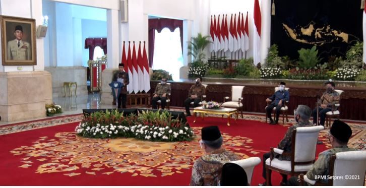 Presiden Jokowi resmikan Bank Syariah Indonesia (BSI) 