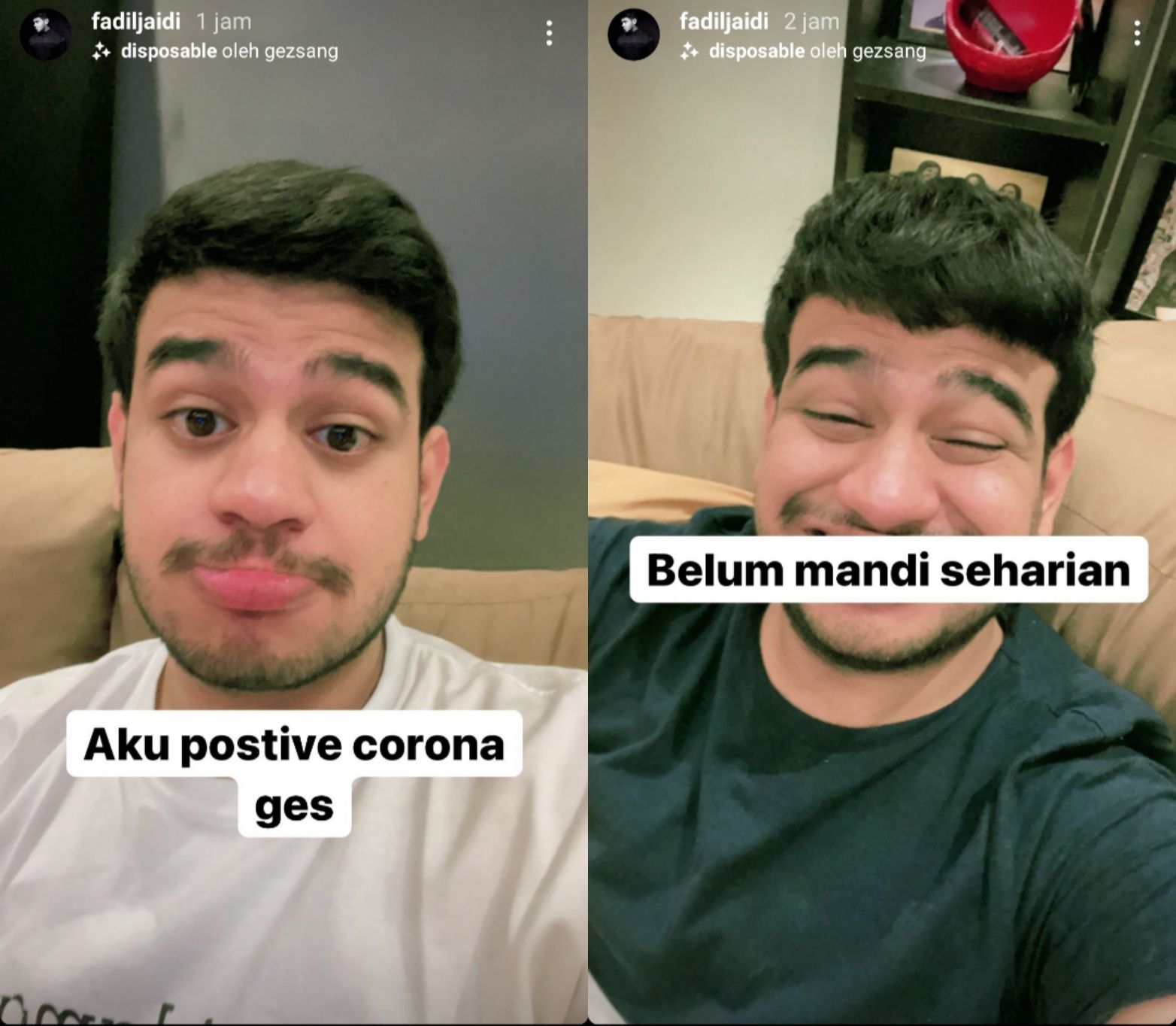Fadil Jaidi Instagram Story