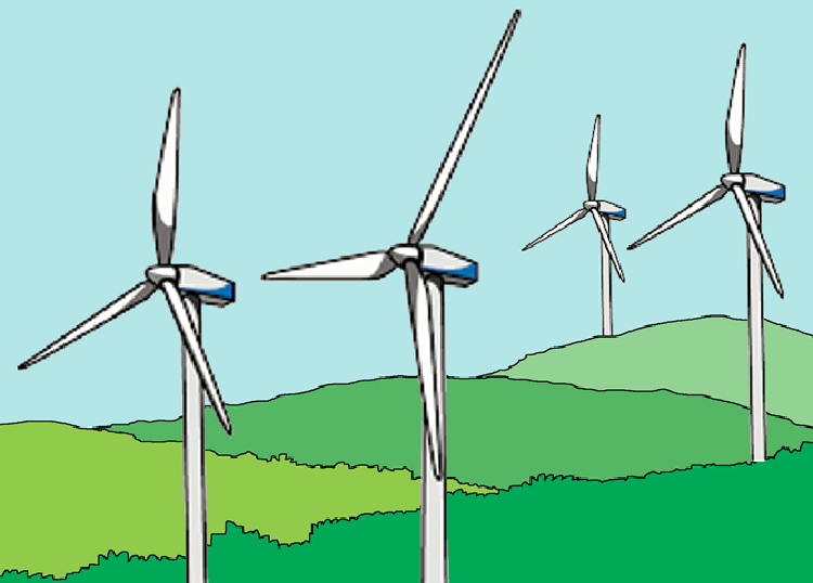 Apa sumber energi kincir angin?