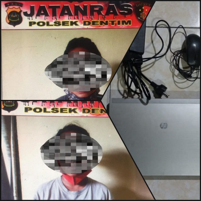 Bawa Kabur Laptop Arsitek Di Bali Tukang Bangunan Dan Isteri Diamankan Polisi Indobali News