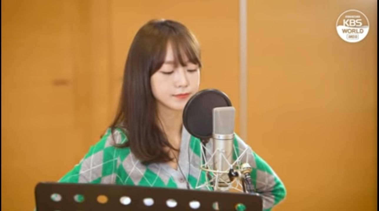 Sohee, penyanyi sekaligus pengisi suara soundtrack drama Korea mengcover lagu Maudy Ayunda /youtube /KBS WORLD INDONESIA