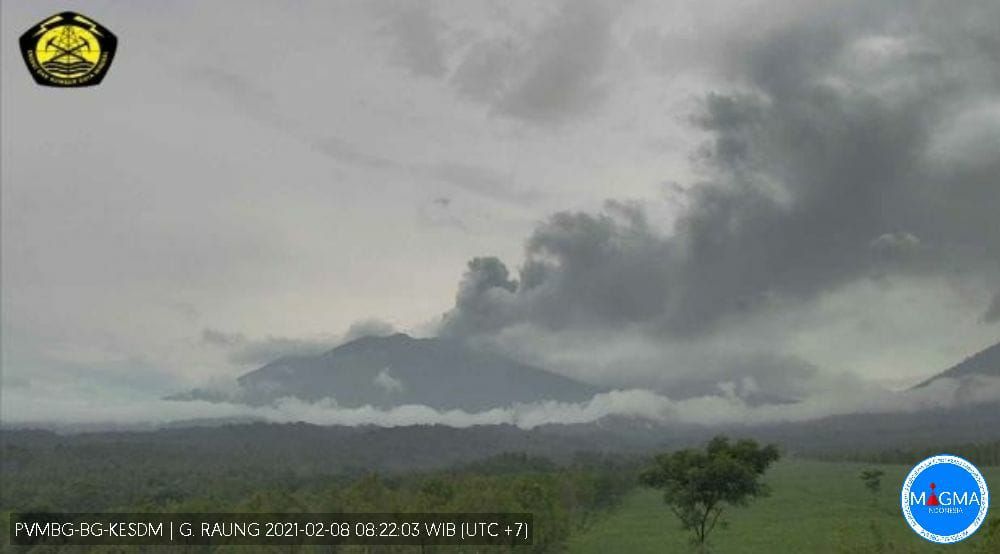 Update Aktivitas Gunung Raung Hari Ini Semburan Material Abu Vulkanik Setinggi 2km Kabar Besuki