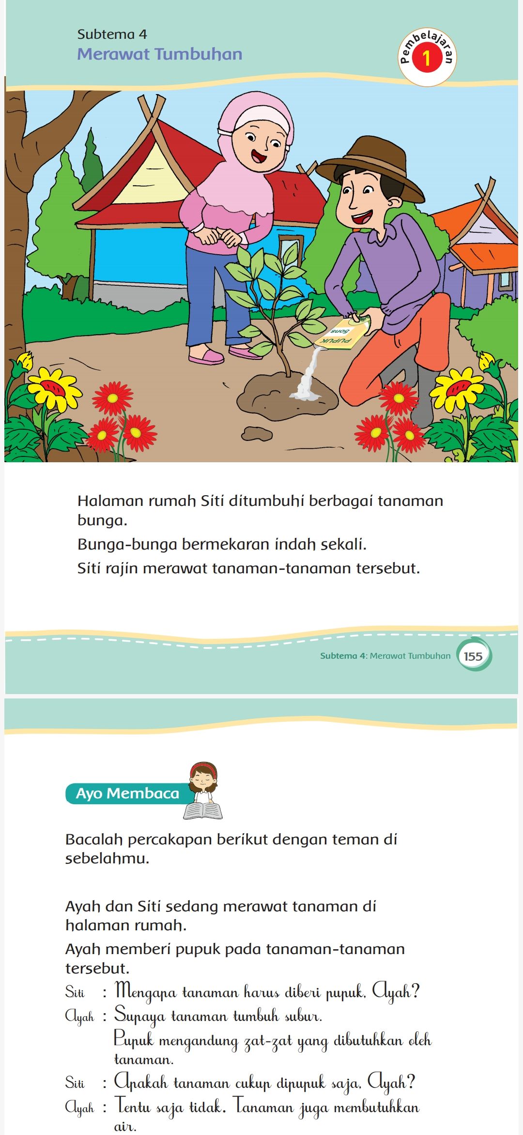 Kunci Jawaban Tema 6 Kelas 2 Halaman 155 156 157 158 Buku Tematik Subtema 4 Pembelajaran 1 Tentang Kata Tanya Metro Lampung News