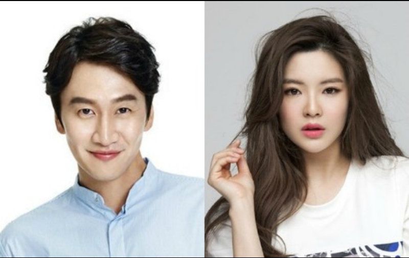 Aktris Lee Sun Bin dan kekasihnya Lee Kwang Soo. 