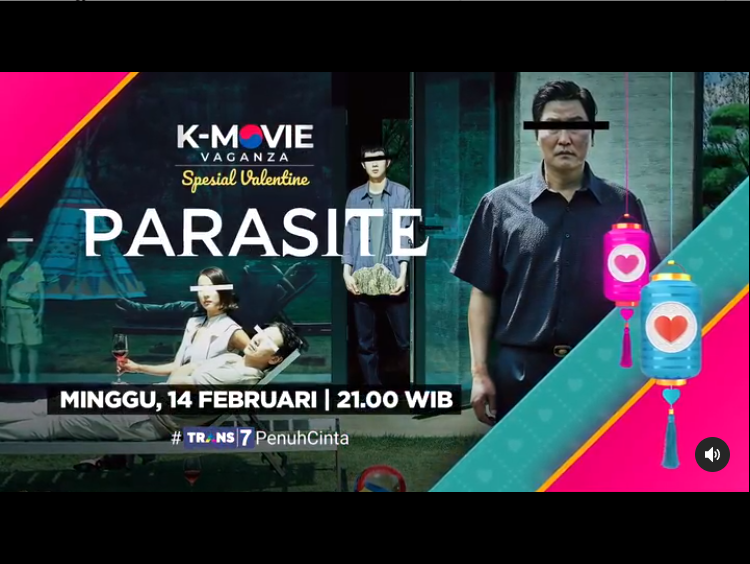 Jadwal Trans7 Hari Ini 11 Februari 2021 Film Parasite Akan Tayang Di K Movie Spesial Valentine Seputar Lampung