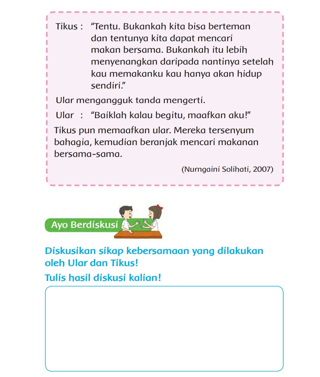 Kunci Jawaban Tema 7 Kelas 2 Halaman 15 16 17 18 19 Subtema 1 Pembelajaran 2 Tentang Sikap Kebersamaan Metro Lampung News Halaman 4