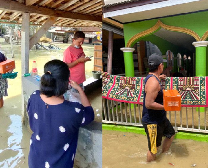 Warga korban banjir Subang dan karawang