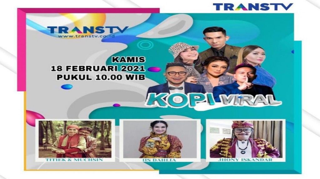 Jadwal Acara Trans Tv Kamis 18 Februari 2021 Kopi Viral Bikin Laper Dan The Penthouse Akan Menemani Anda Bagikan Berita