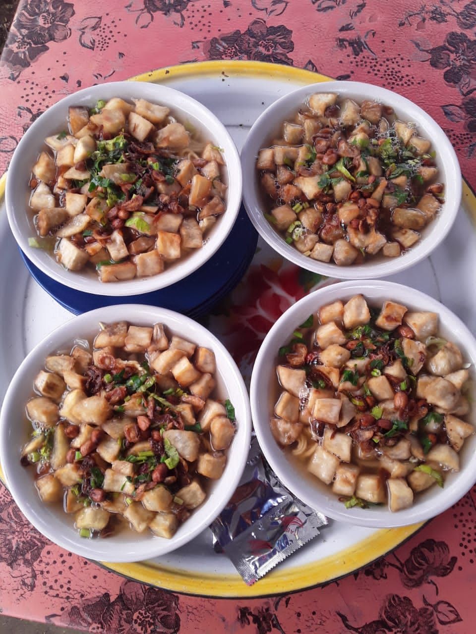 Sup Ubi yang nikmat dan murah di Bontoharu