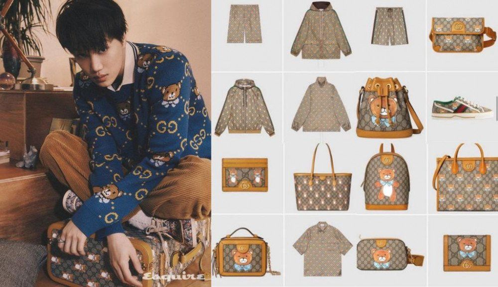 Jadi Duta Global Gucci Korea Pertama, Kai EXO Luncurkan Koleksi Bertema  Beruang - Jakpus News