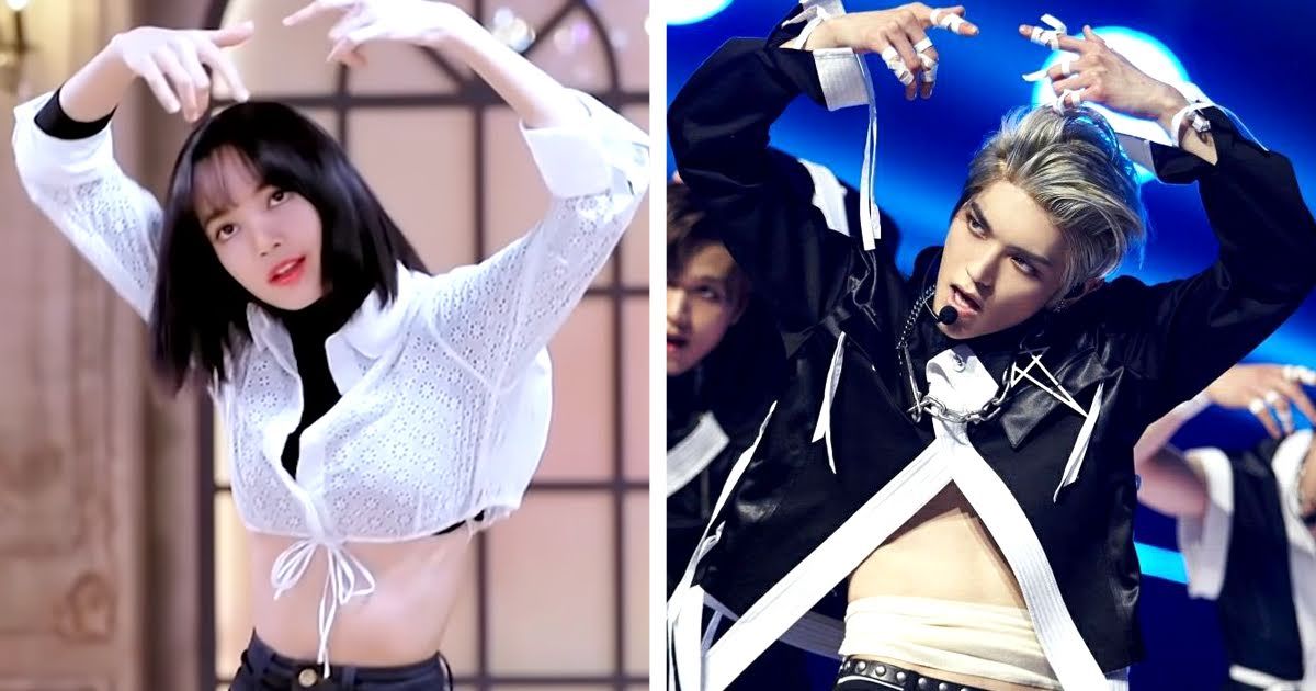Lisa BLACKPINK menarikan gerakan ikonik Kick It Taeyong NCT 