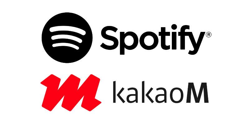Logo Spotify dan Kakao M