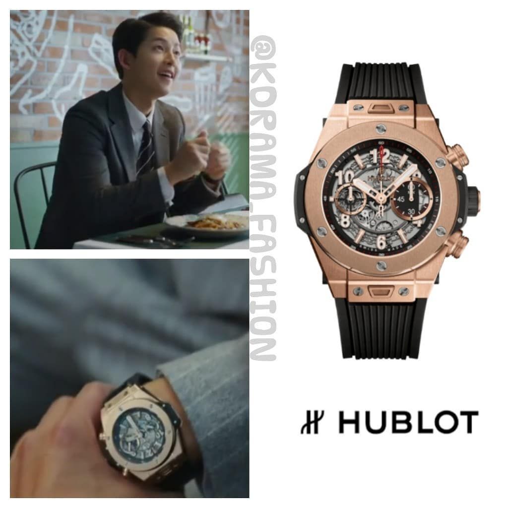 Jam tangan brand Hublot yang dipakai Song Joong Ki