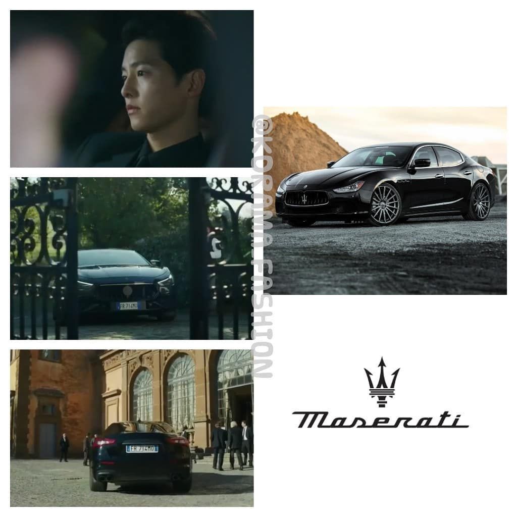 Mobil brand Maserati yang dipakai Song Joong Ki