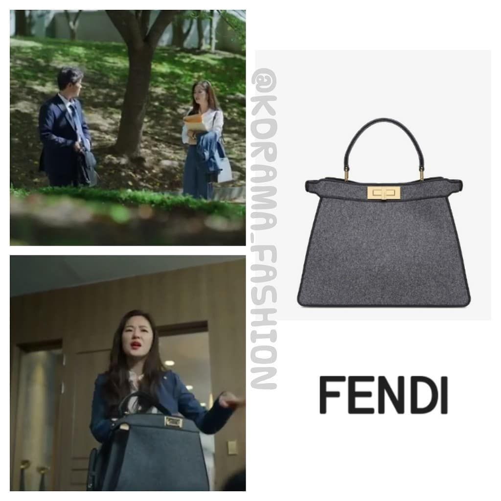 Tas brand Fendi yang dipakai Jeon Yeo Bin