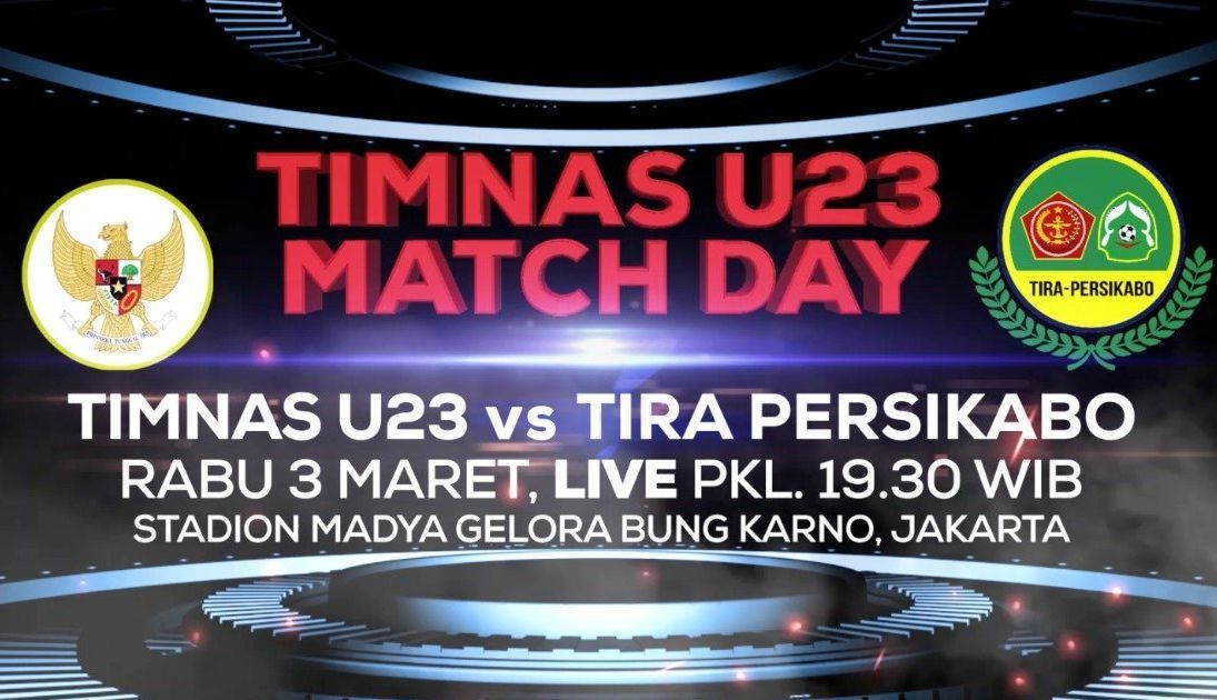 Link Live Streaming Dua Laga Uji Coba Pekan Ini Berikut Jadwal Timnas U 23 Yang Disiarkan Langsung Indosiar Pikiran Rakyat Bekasi
