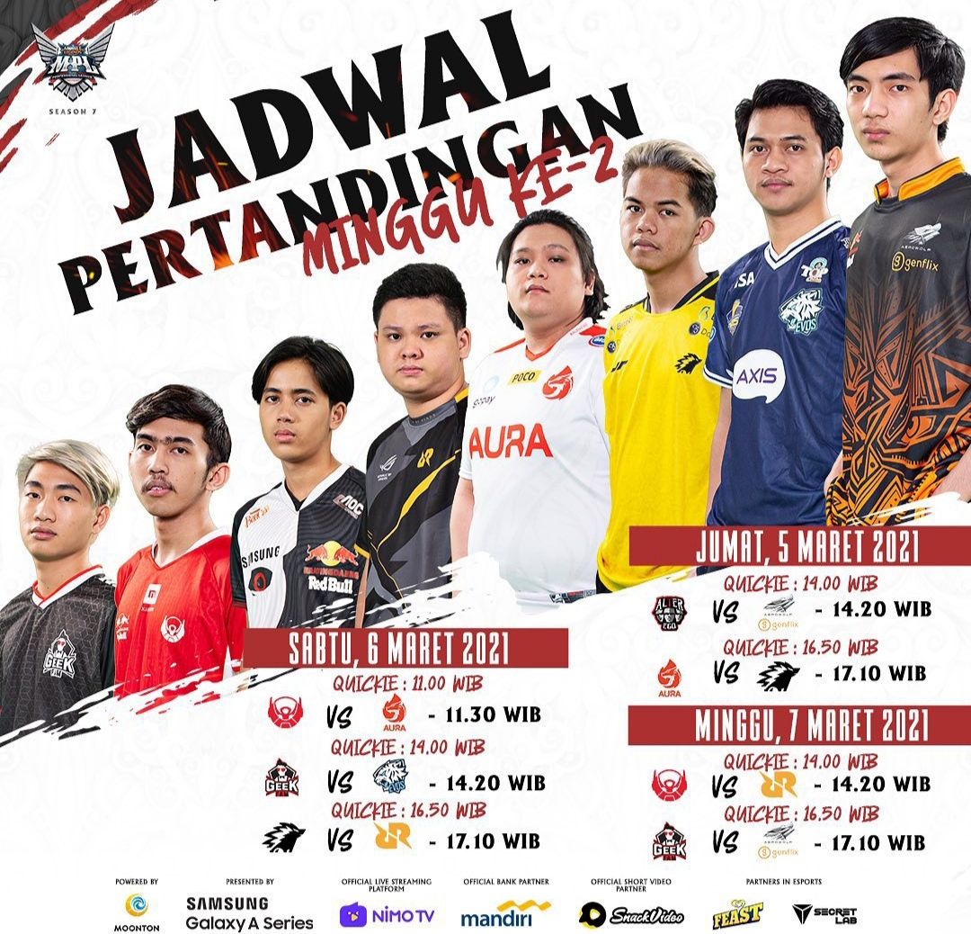 Simak Jadwal Mpl Hari Ini 27 Maret Terlengkap 