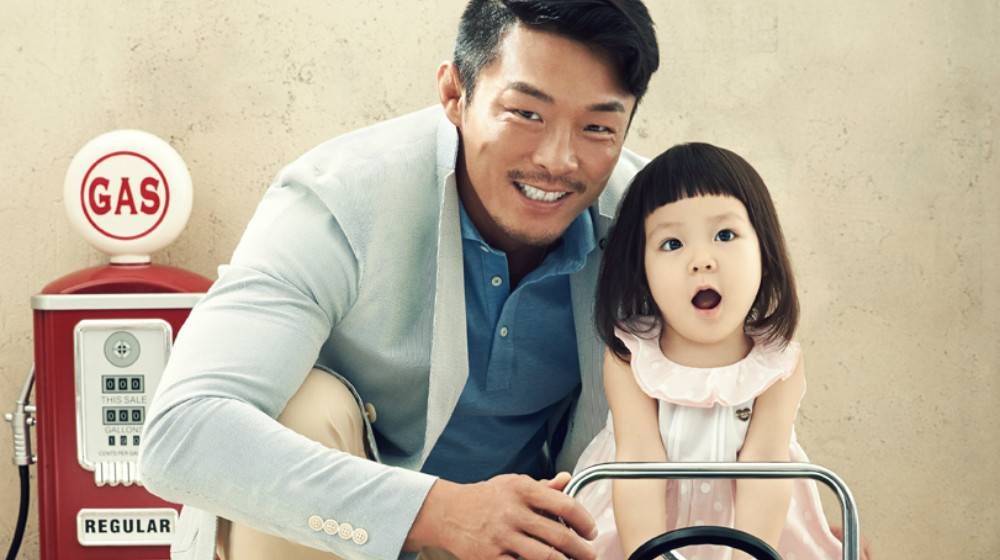 Choo Sung Hoon dan putrinya, Choo Sarang
