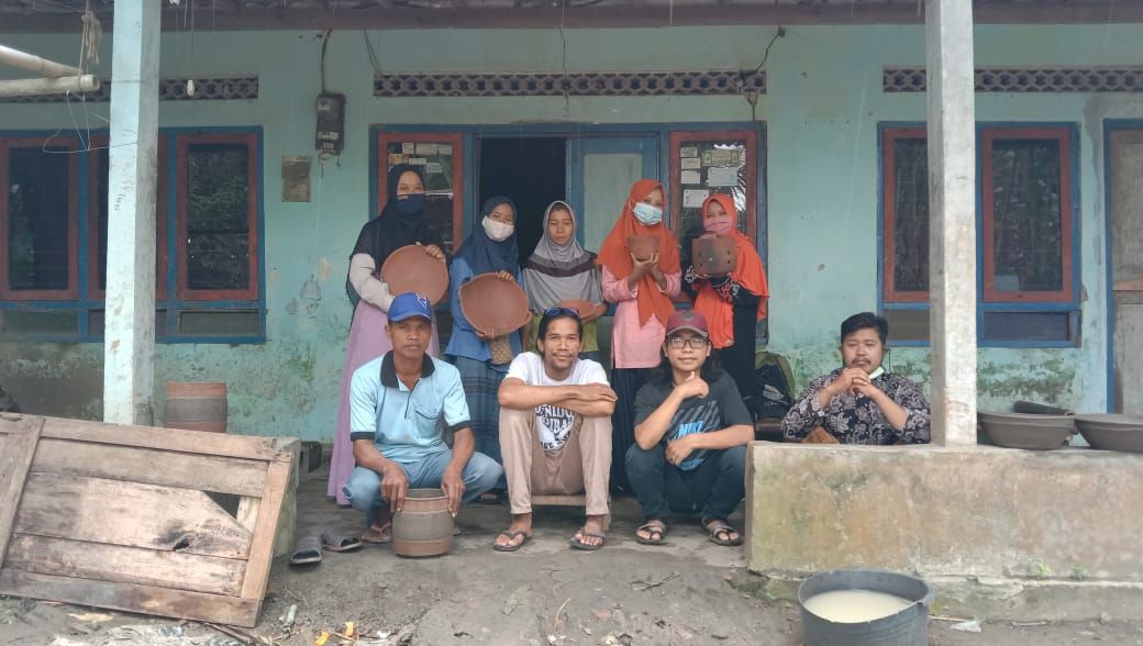 Kunjungan MATAN IAINU Kebumen ke Kampung Gerabah Gebangsari