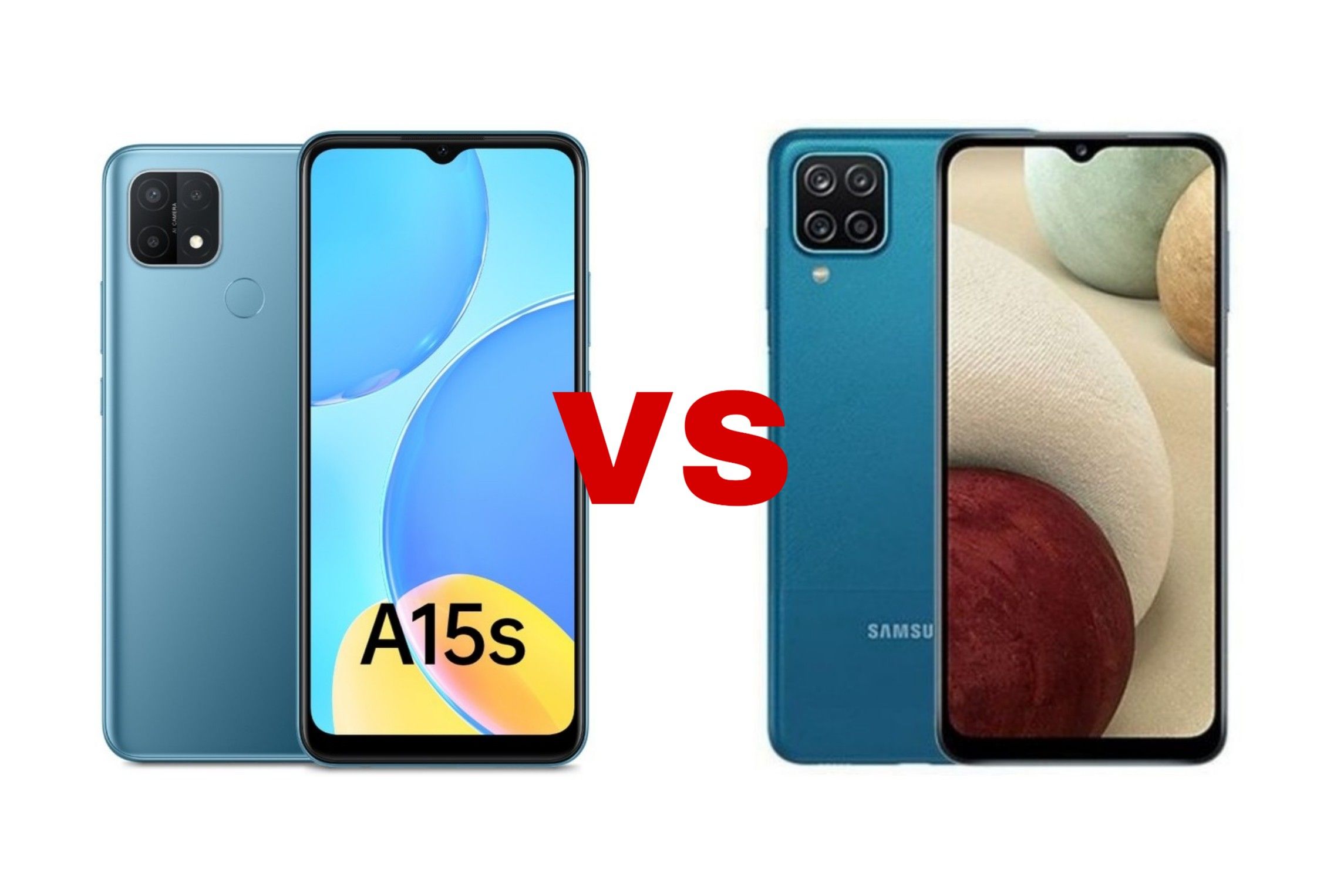 samsung a12 oppo a15s