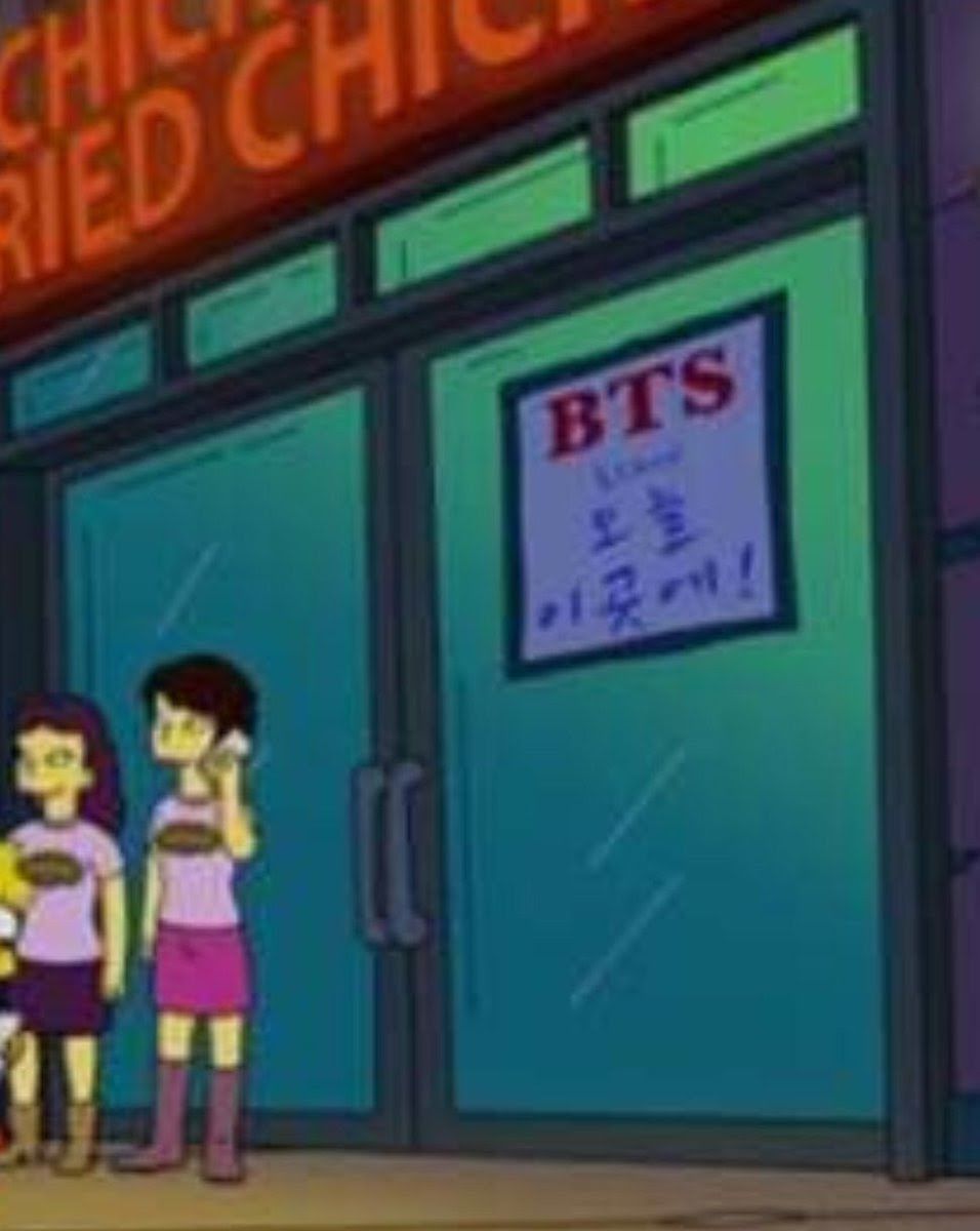 BTS ada di The Simpsons