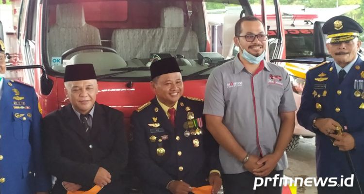 Wagub Jabar Uu Ruzhanul Ulum hadiri acara puncak HUT Pemadam Kebakaran Tingkat Jabar ke-102 di Gedung Bale Rame Soreang, Kabupaten Bandung, Rabu 10 Maret 2021