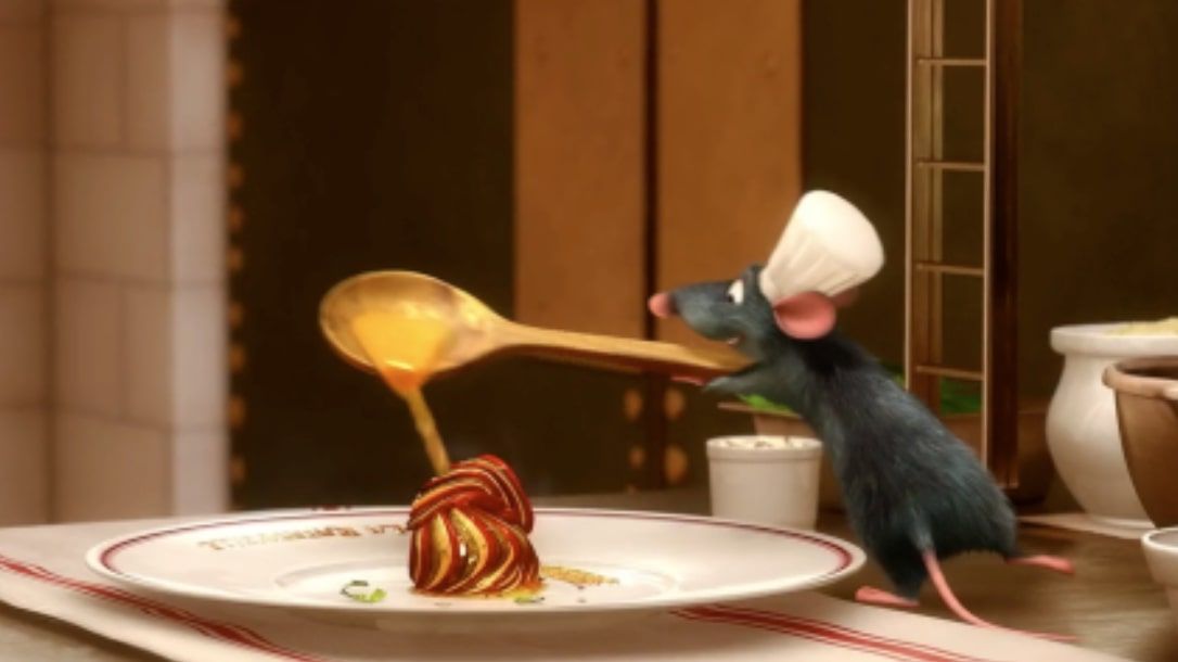 Chef Remy dalam film Ratatouille