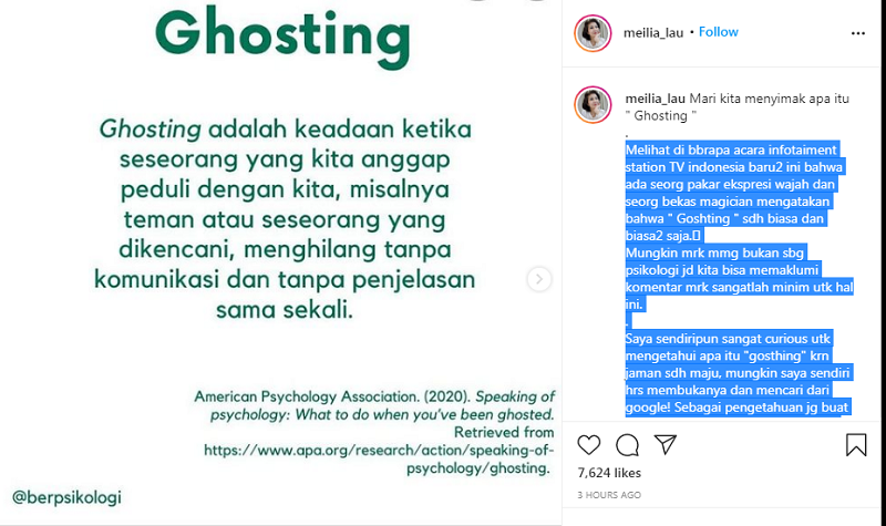 Waduh! Karena Putus Cinta Dengan Kaesang Pangarep, Felicia Tissue Drop: Sempat Dibawa ke Psikolog di Singapura