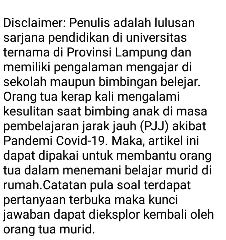 Disclaimer PRMN Metro Lampung News 