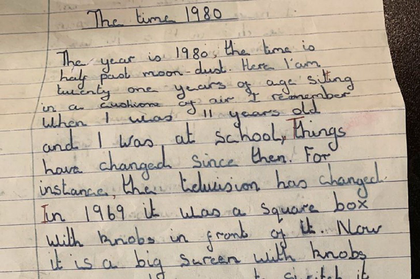Surat ini sudah berusia 50 tahun ditulis oleh seorang anak berusia 11 tahun. /dailyrecord.co.uk/ SWNS
