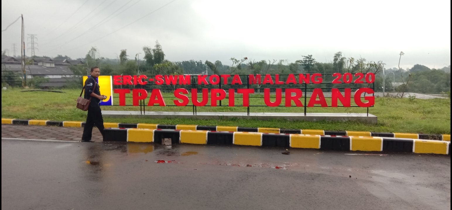 Lokasi TPA Supit Urang Kota Malang.
