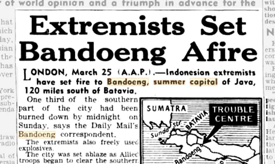  The Courier-Mail terbitan Brisbane, 26 Maret 1946