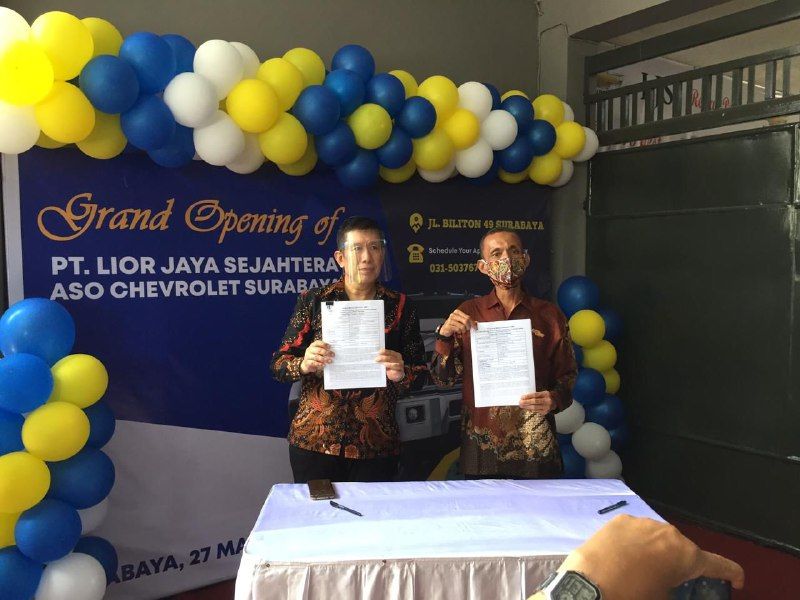 pembukaan bengkel resmi Chevrolet Indonesia