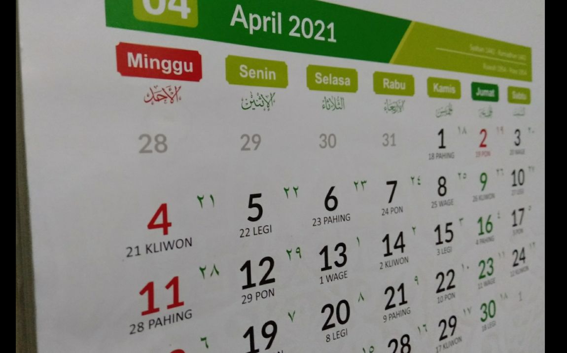 Kalender Hari Raya 2021 - Kalender 2021 Tanggal Merah Hari ...