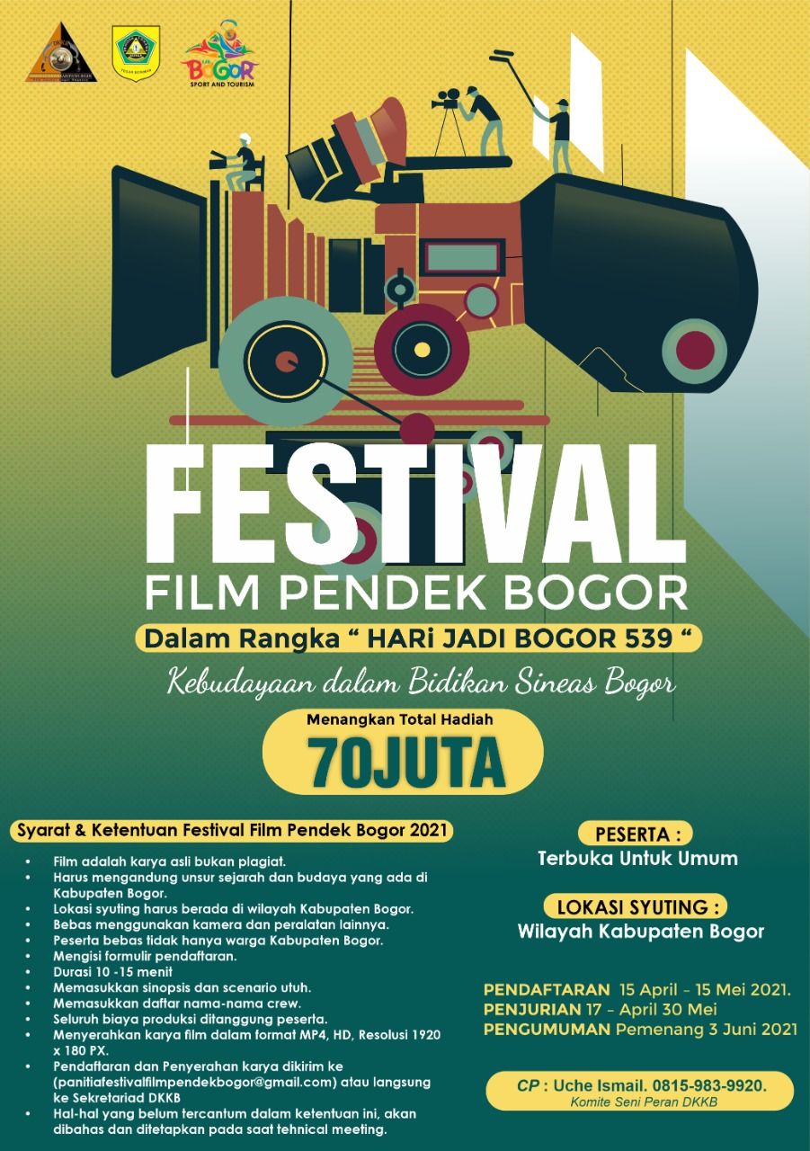 Poster Festival Film Bogor./istimewa