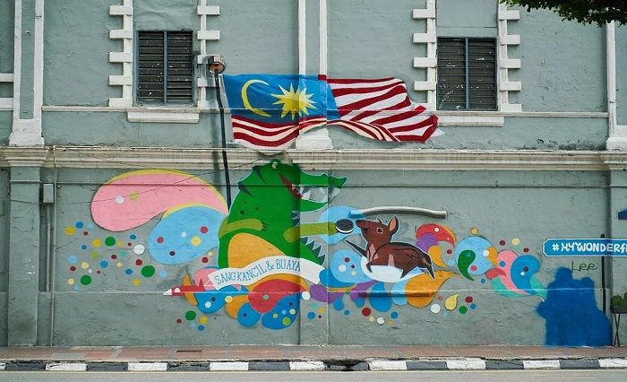 Grafiti di Malaysia.*  