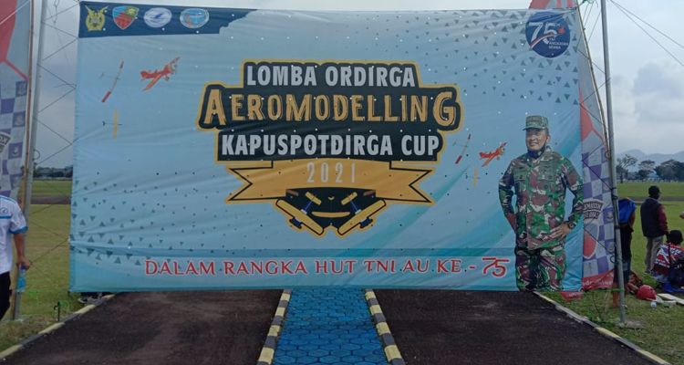 Ordirga Aeromodeling Kapuspotdirga Cup 2021 di Lanud Sulaiman, Minggu 4 April 2021
