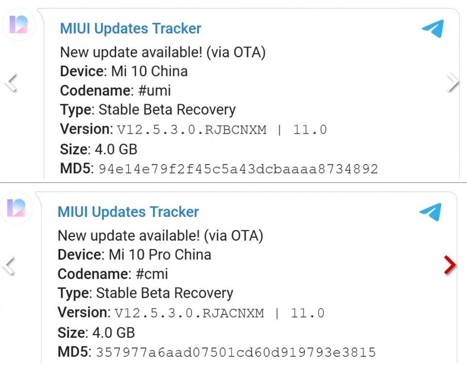 Pembaruan antarmuka MIUI 12.5 untuk vanilla Mi 10 dan Mi 10 Pro