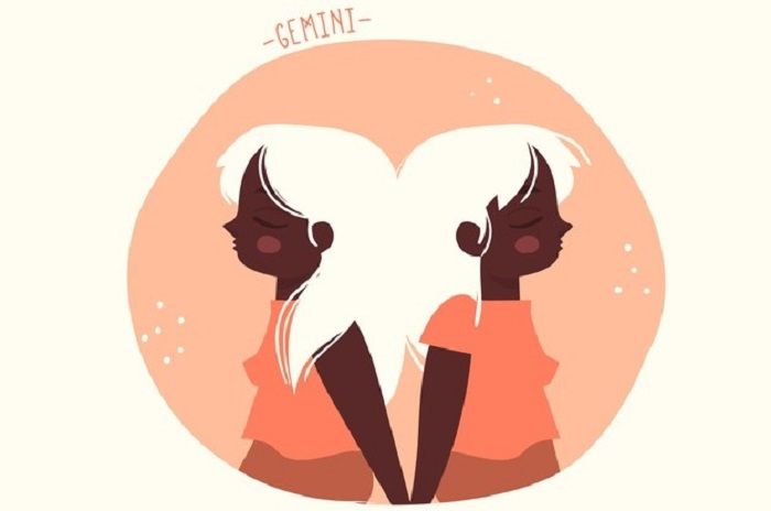 Ilustrasi zodiak Gemini