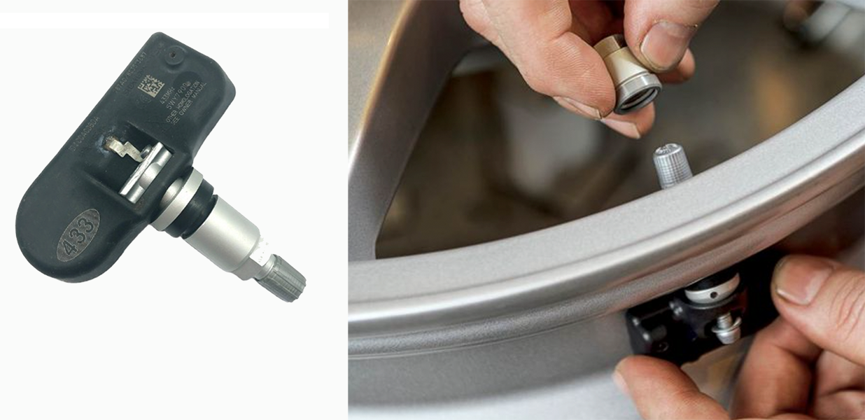 sensor TPMS pengganti pentil ban
