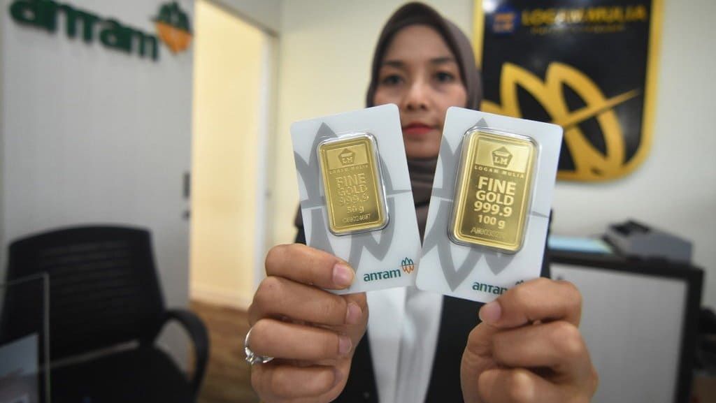 Update Harga Emas Hari Ini Kamis 15 April 2021 Di Pegadaian Antam 2 Gram Sentuh Harga Rp1 879 000 Pikiran Rakyat Pangandaran